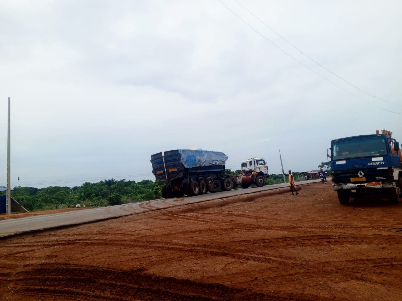 Flotte de transport Bénin Concassé